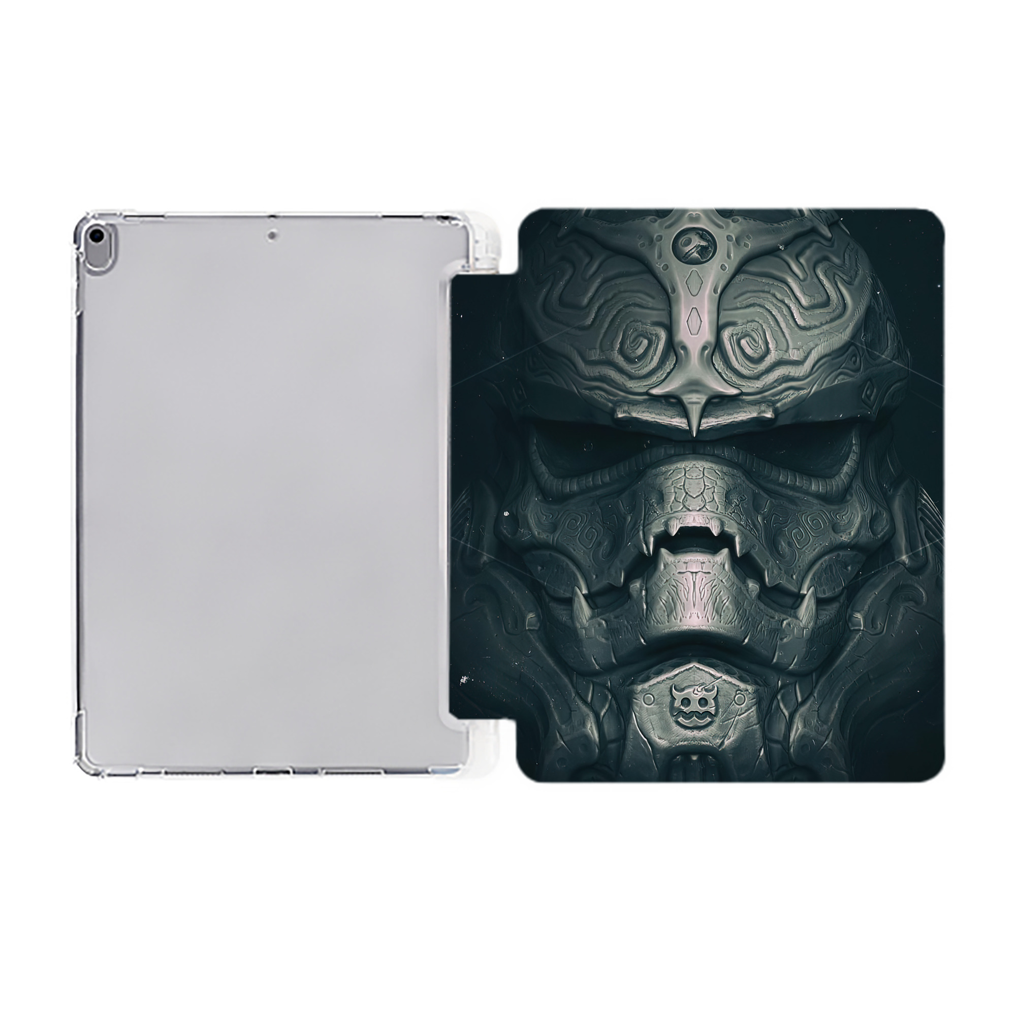（画像用） スター・ウォーズ Star Wars IPad ケース ペン収納付き 三つ折りスタンド PUレザー×シリコン 対応機種9.5/10.5/10.9インチ